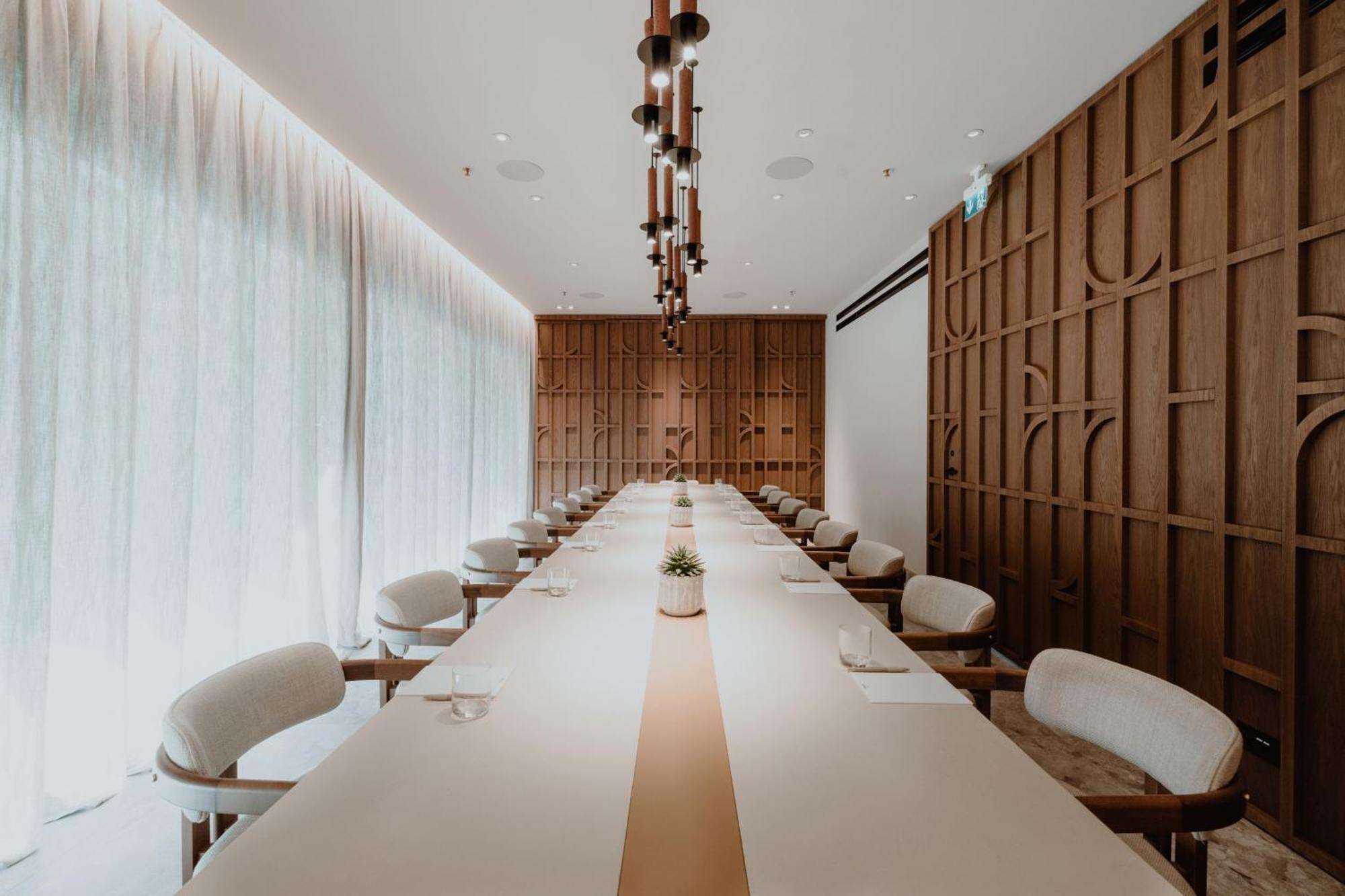 Monasty, Thessaloniki, Autograph Collection Hotel Exterior photo The dining room at the restaurant