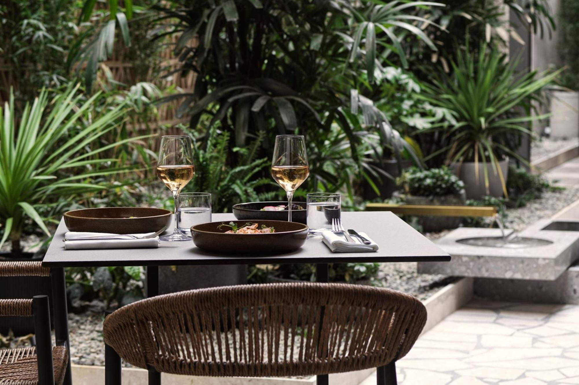 Monasty, Thessaloniki, Autograph Collection Hotel Exterior photo The restaurant's garden