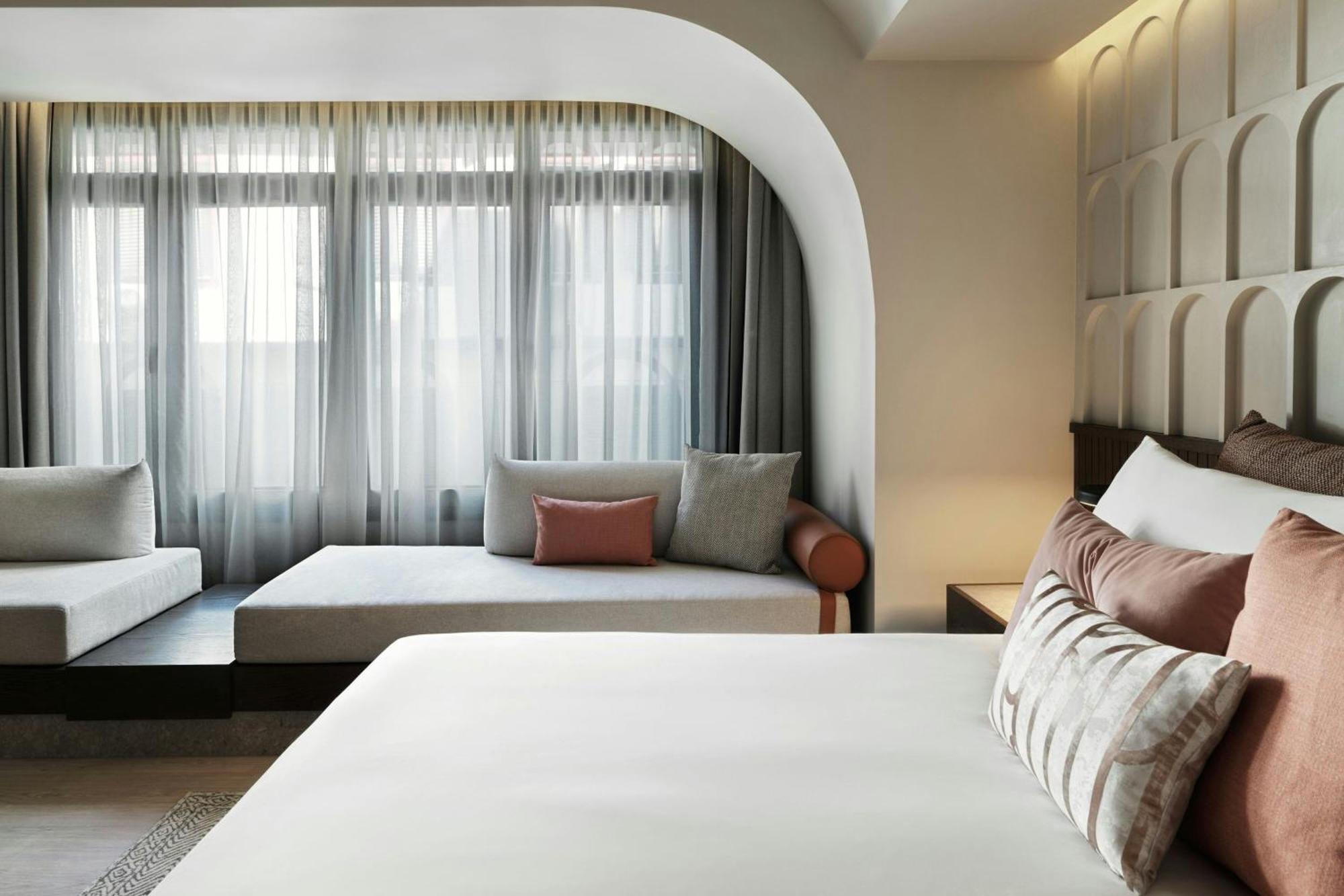 Monasty, Thessaloniki, Autograph Collection Hotel Exterior photo A bedroom at the hotel