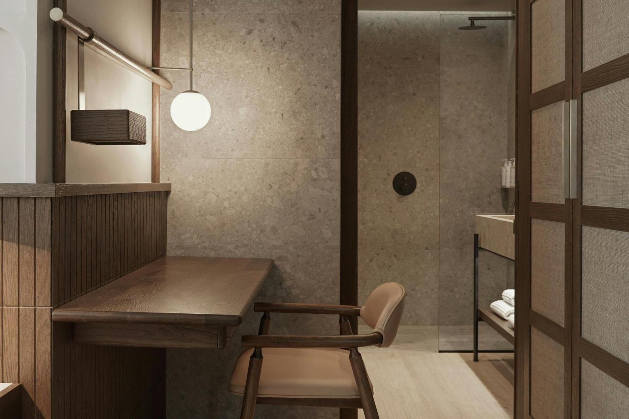 Monasty, Thessaloniki, Autograph Collection Hotel Exterior photo A bathroom at the hotel