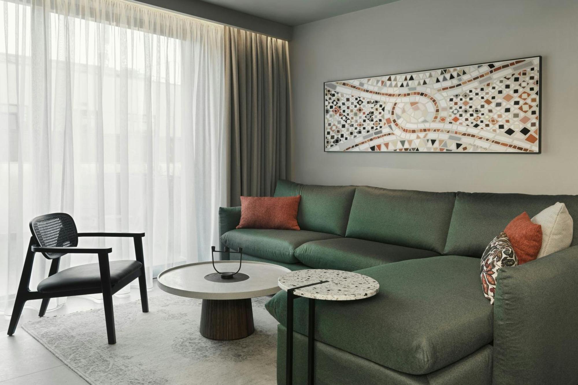 Monasty, Thessaloniki, Autograph Collection Hotel Exterior photo A living room